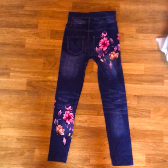 Extensible legging flowers - Picture 2 of 2